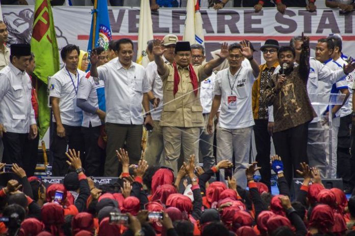 Buruh'Alat Politisasi' Prabowo