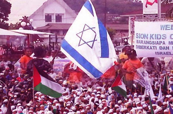 Israel vs Palestina di Indonesia