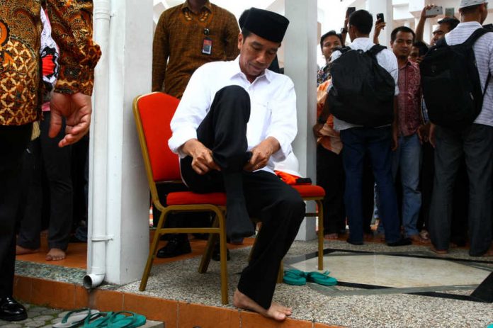Jokowi kampanye terselubung