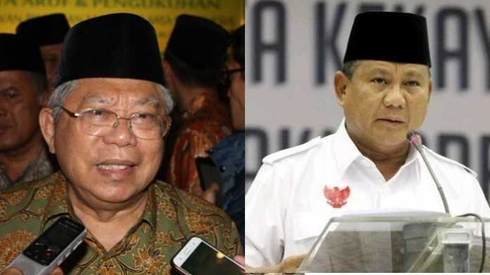 Ma'ruf Meledek Prabowo Lewat Media!