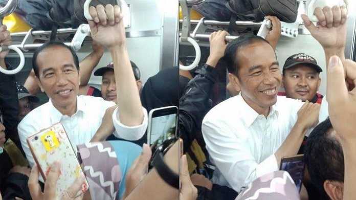 Jokowi Jadi ‘Anak Kereta’  