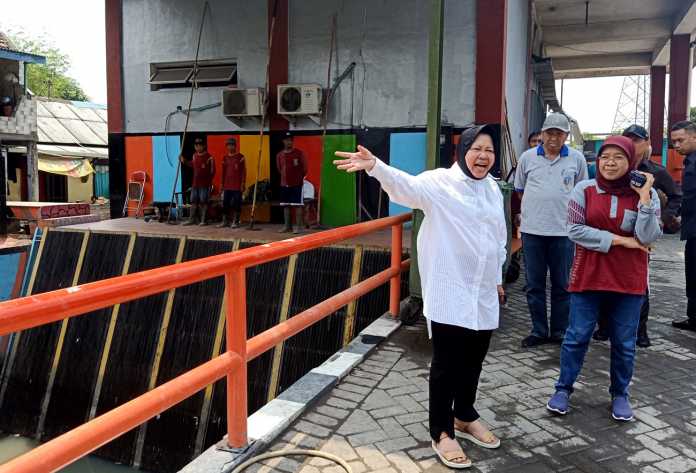 Risma banjir Jakarta