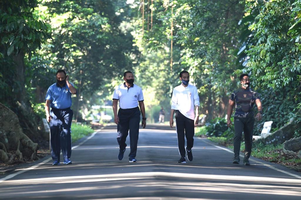 Menguak Foto Jokowi Kepala Staf TNI