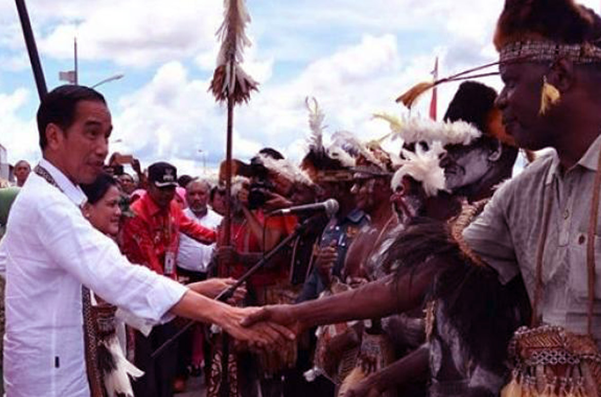 Soal Papua, Jokowi Ungguli Trump