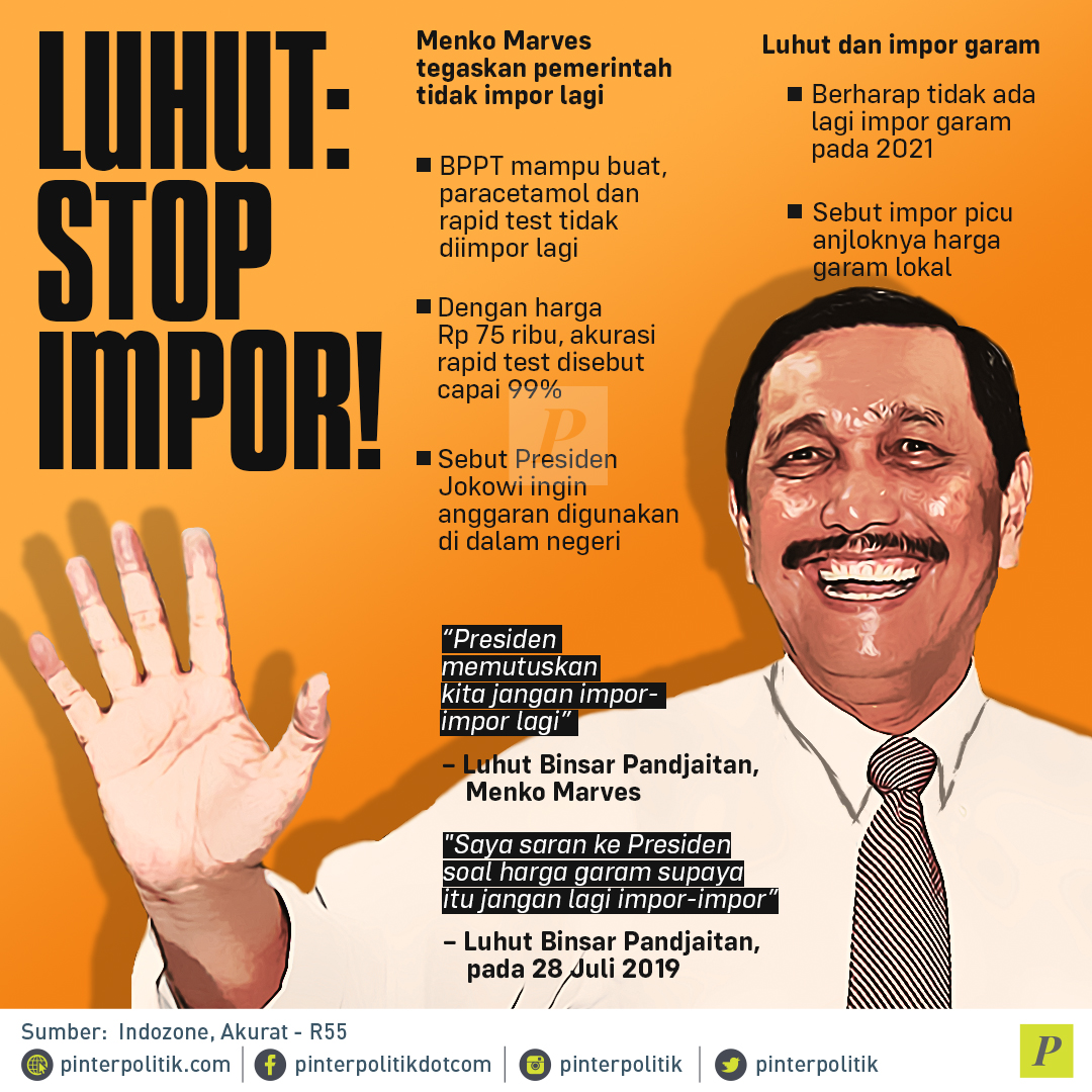 Luhut Stop Impor!