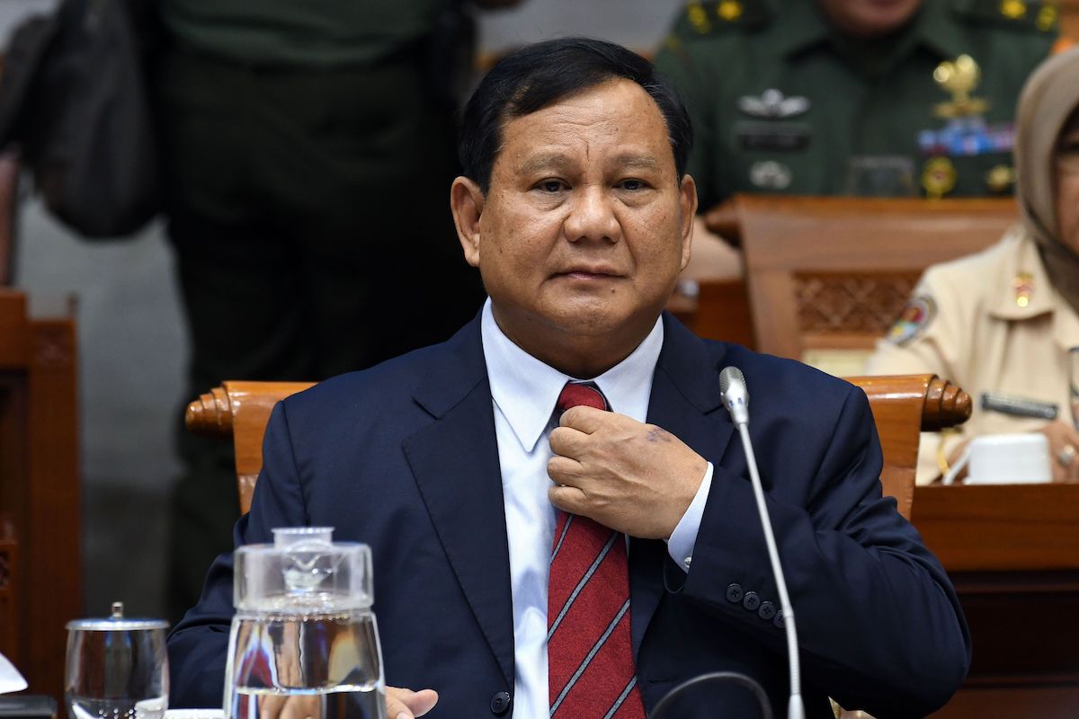 Prabowo Tidak Percaya KPK