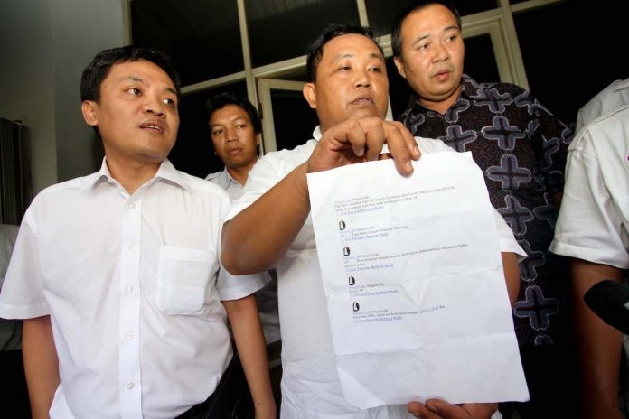 Politikus Gerindra Arief Poyuono (tengah). (Foto: Media Indonesia)