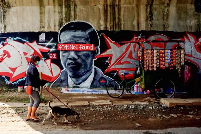 Amarah Moeldoko di Mural Jokowi