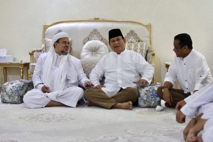 Prabowo ‘Lupakan’ Habib Rizieq
