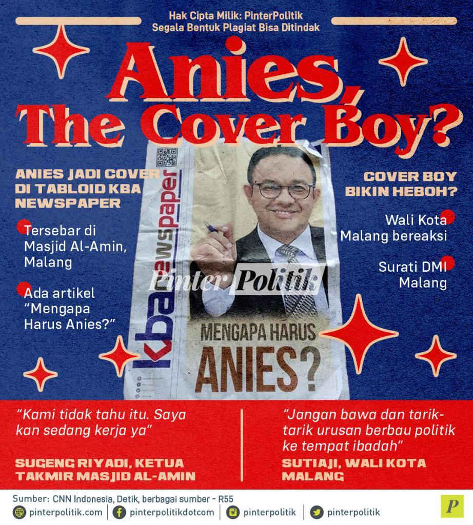 infografis anies the cover boy