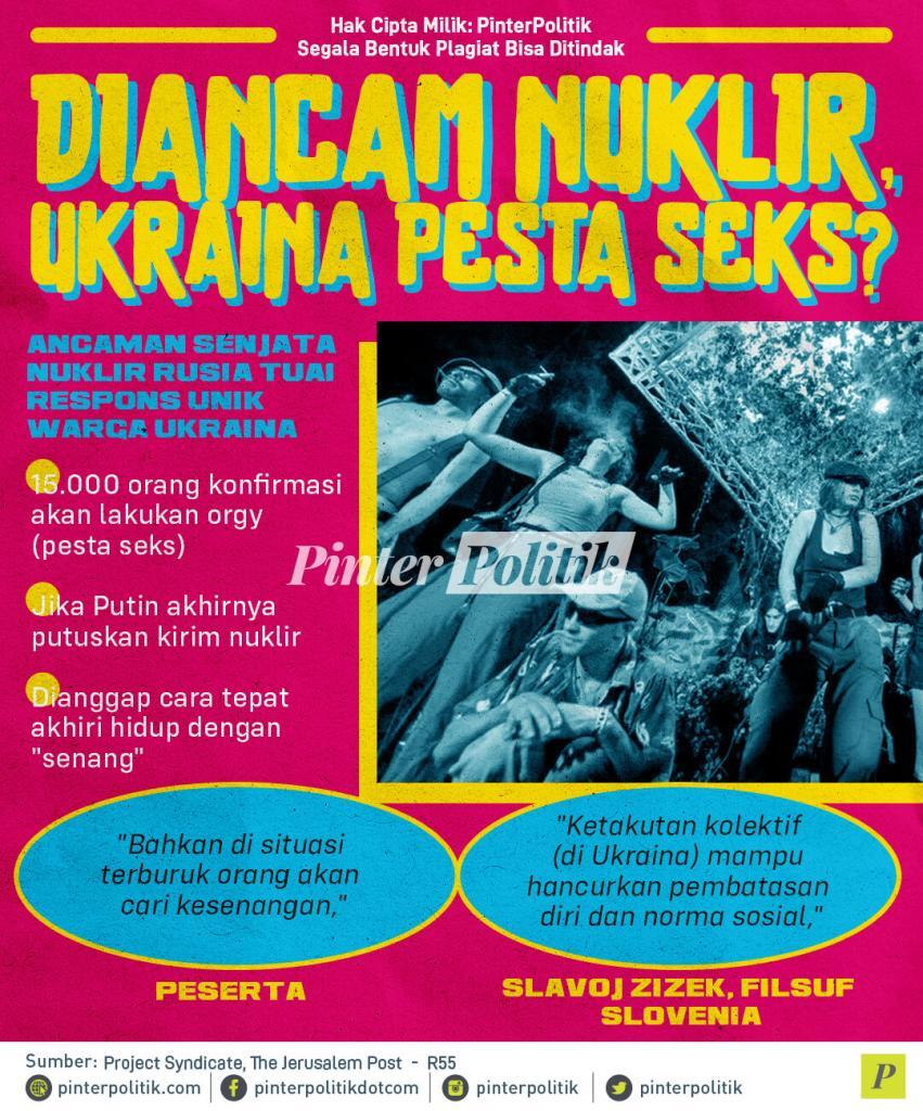 infografis diancam nuklir ukraina pesta seks