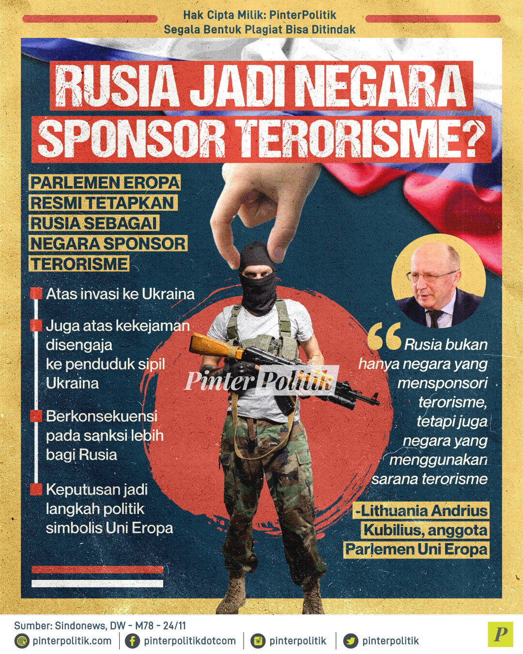 rusia jadi negara sponsor terorisme ed.