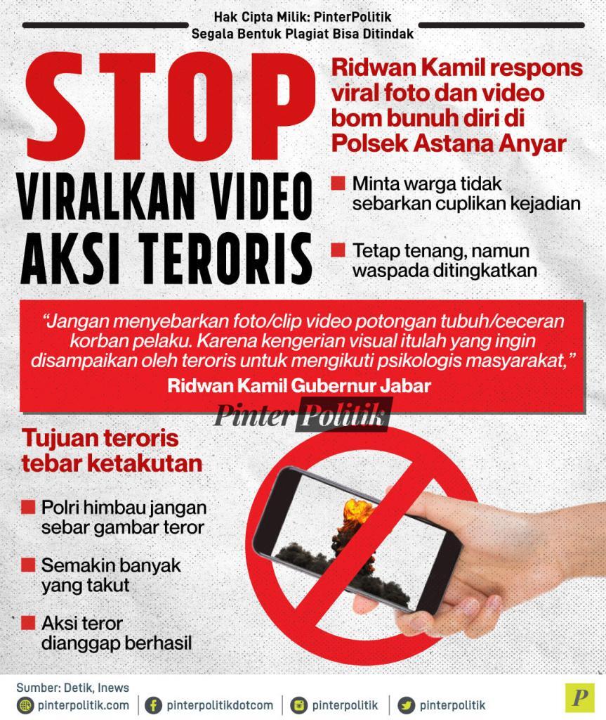 stop viralkan video aksi teroris