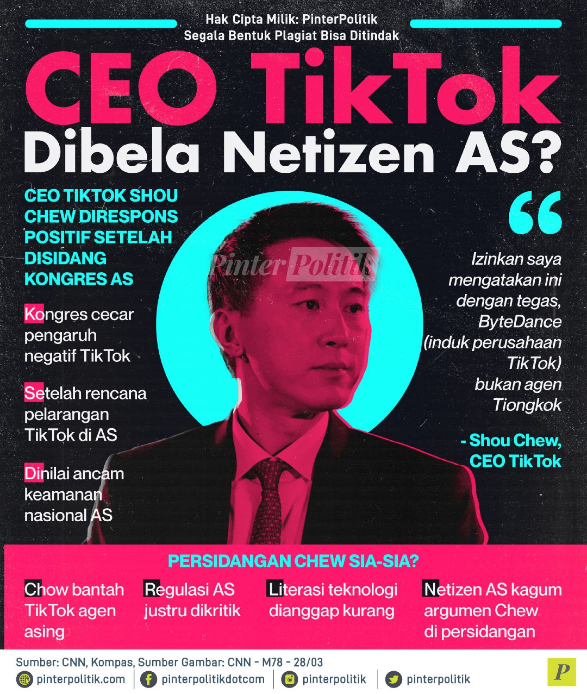 CEO TikTok Dibela Netizen AS?