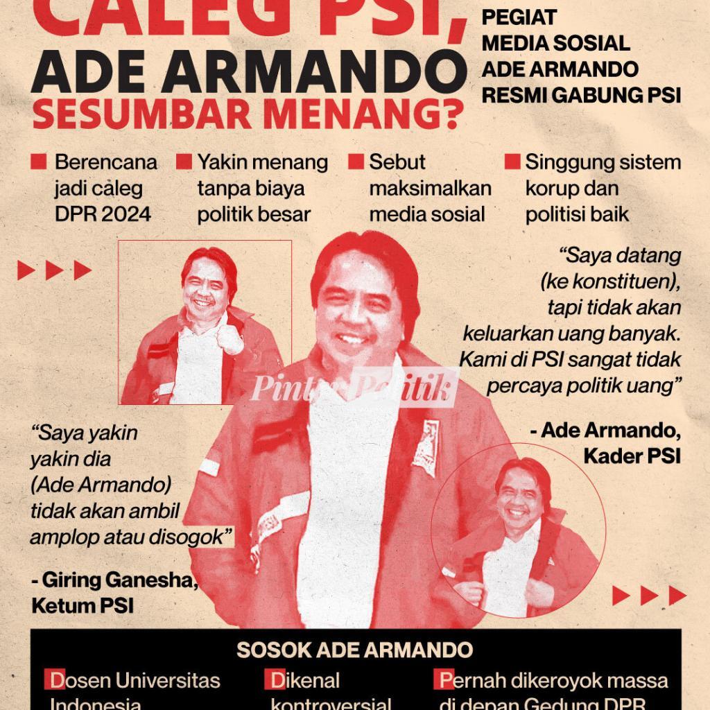 caleg psi ade armando sesumbar menang