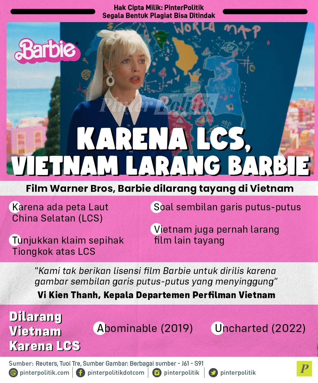 karena lcs vietnam larang barbie