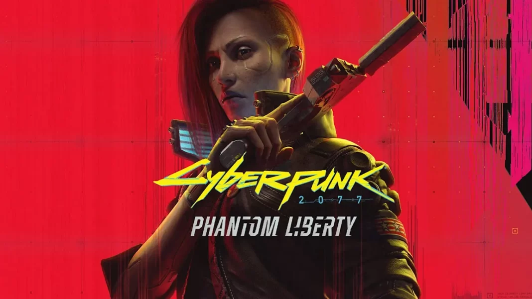 cyberpunk 2077 phantom liberty official promo with female v