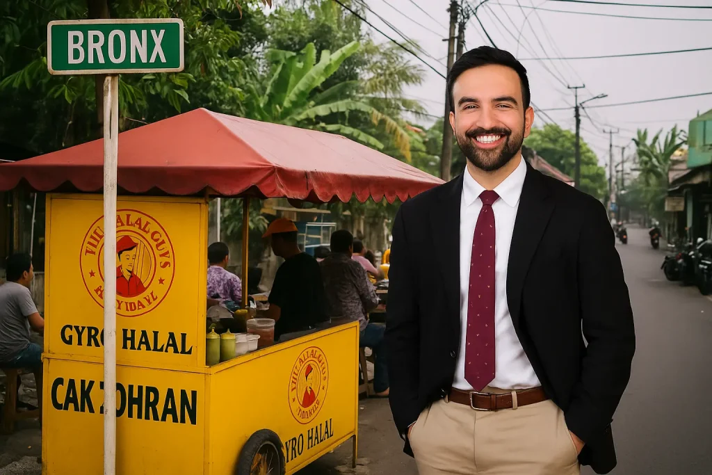 bila zohran nyalon di indonesia