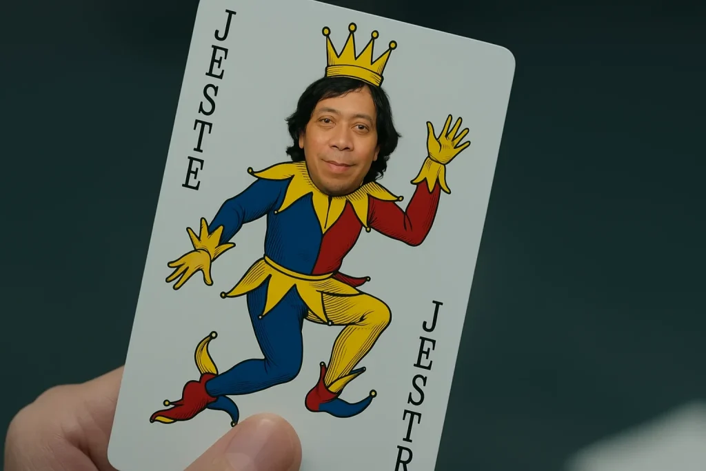 komeng dari jester jadi king
