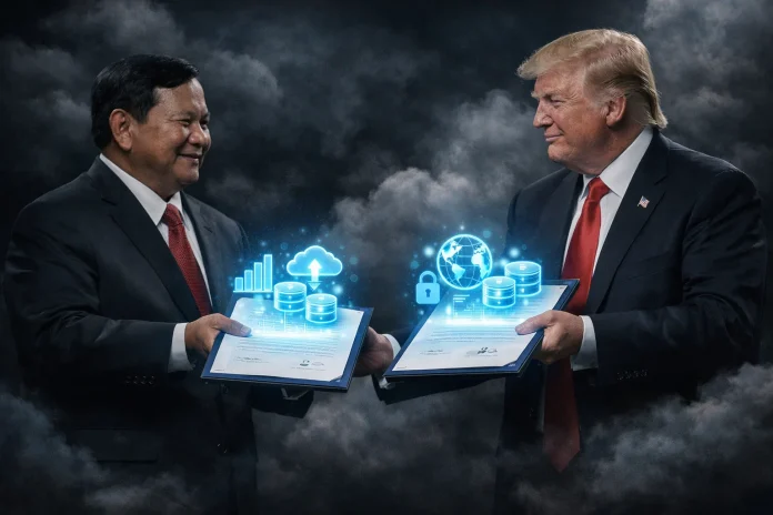 awan awan data indonesia amerika