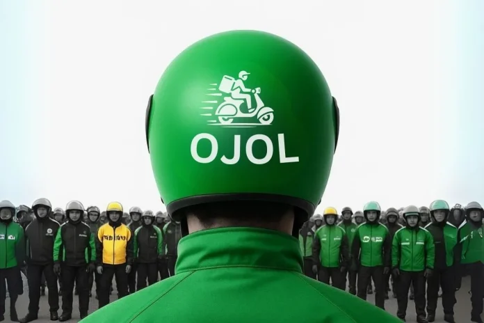 krisis ojol pecah belah jaket hijau