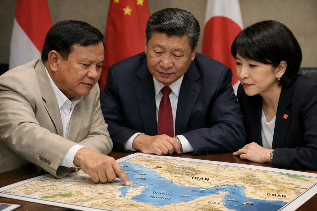 poros baru prabowo xi takaichi