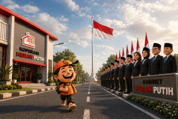 kiri kanan kulihat merah putih