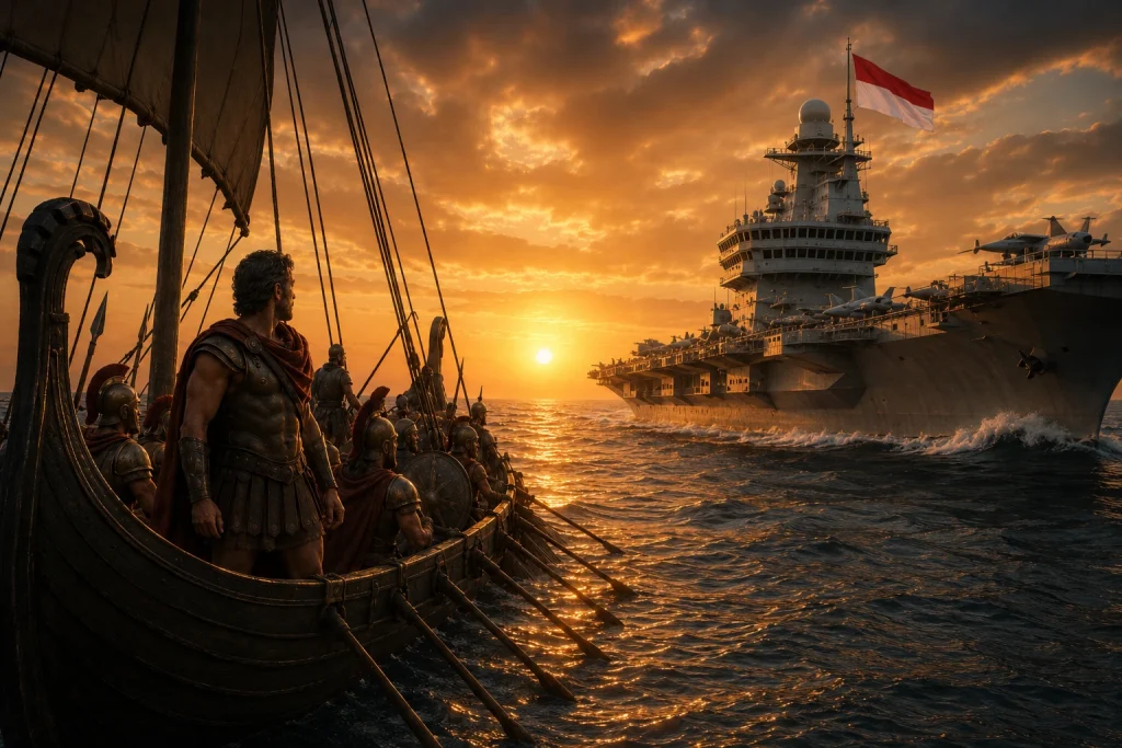 odyssey ke barat indonesia ke mana