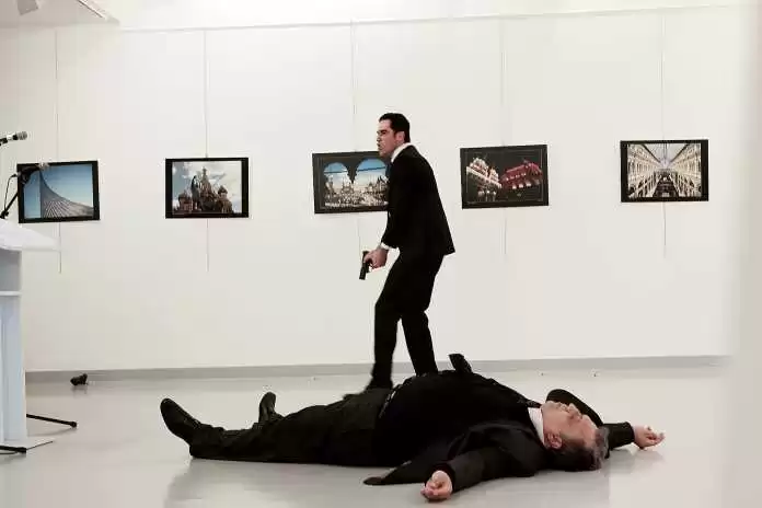 Penembakan Duta Besar Rusia di Turki oleh Polisi Ankara