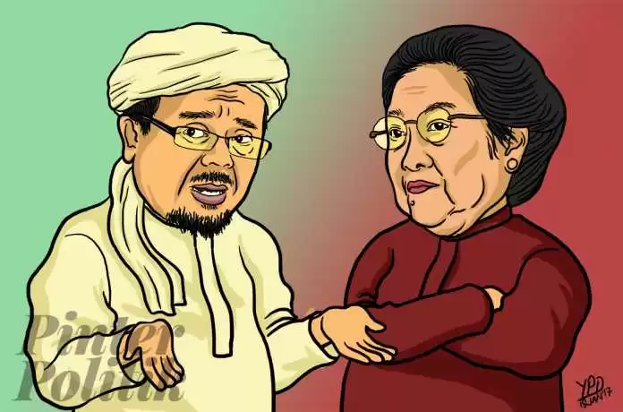 Rizieq Takut Melawan Megawati?