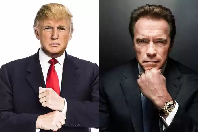 arnold vs Trump