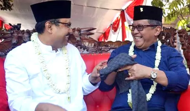 pdip-jatim-gus-ipul-hasto PKB Setia Pada PDI Perjuangan