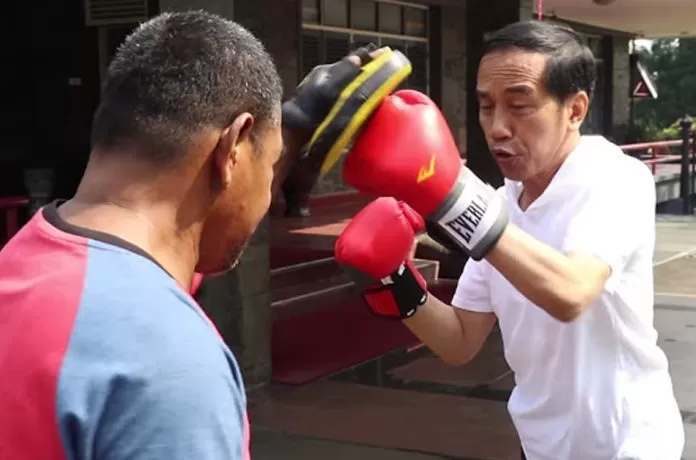 Jokowi Petinju Amatir