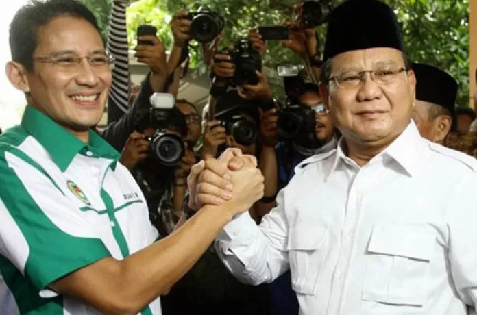 Sandi – Prabowo ‘Tukar Jabatan’