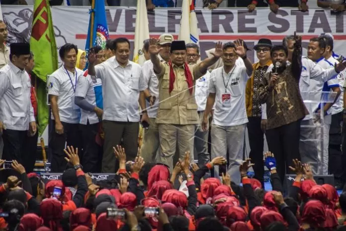 Buruh 'Alat Politisasi' Prabowo