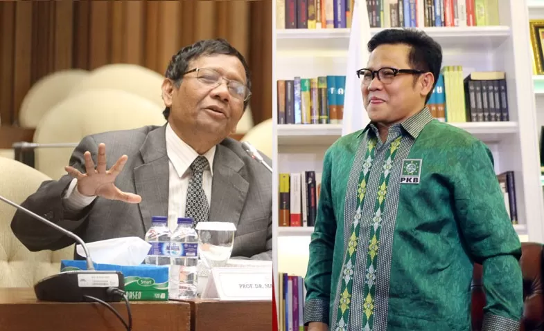 Mahfud MD, Cak Imin dan PKB
