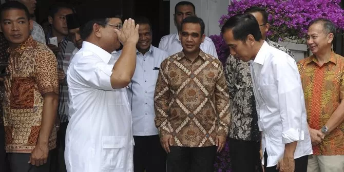 Jokowi dan Prabowo Jalin Kasih?