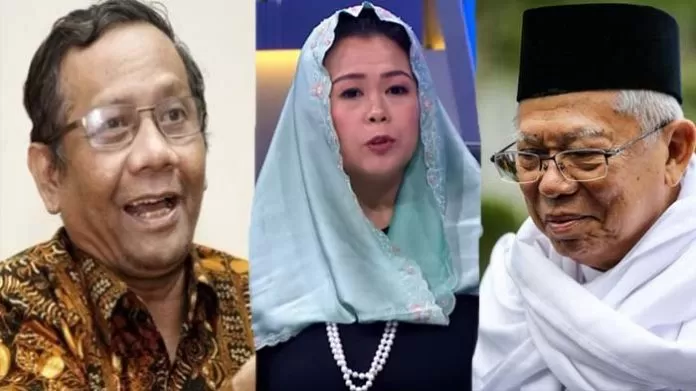 Mahfud-Yenny Saling Berbagi Hati