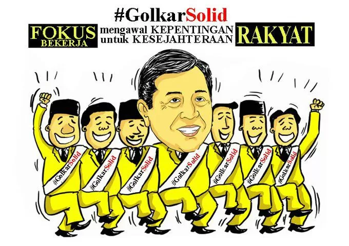 Jokowi: Partai Golkar Tua-tua Keladi