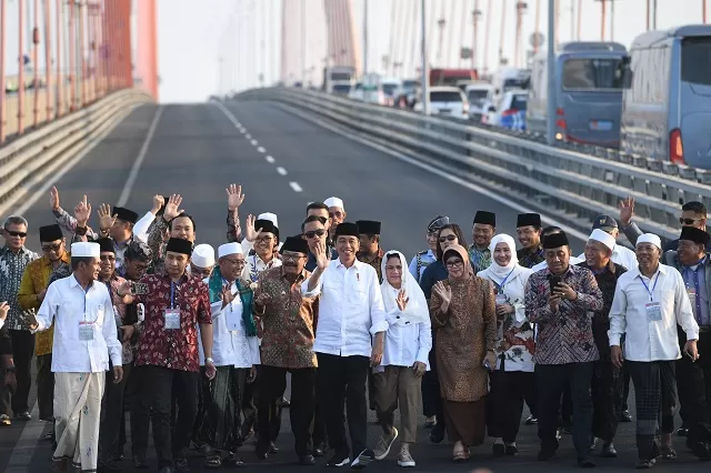 Tol Suramadu Kuncian Jokowi
