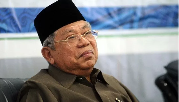 Ma'ruf Sindir Jokowi Soal Bencana?