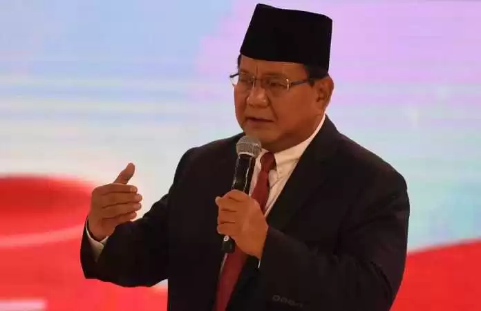 penampilan Prabowo