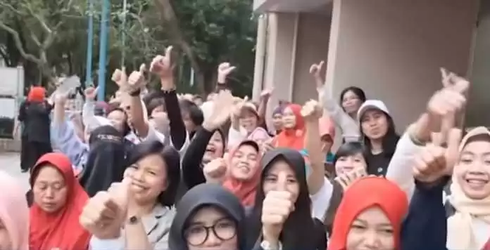 coblosan ramai Gempita Pemilu 2019