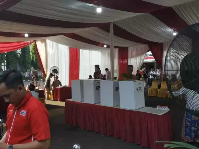 TPS Tempat Capres-cawapres Mencoblos
