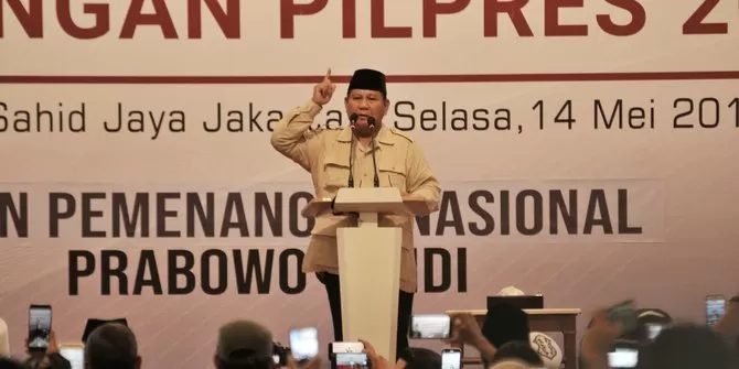 Surat Cinta Polda Untuk Prabowo