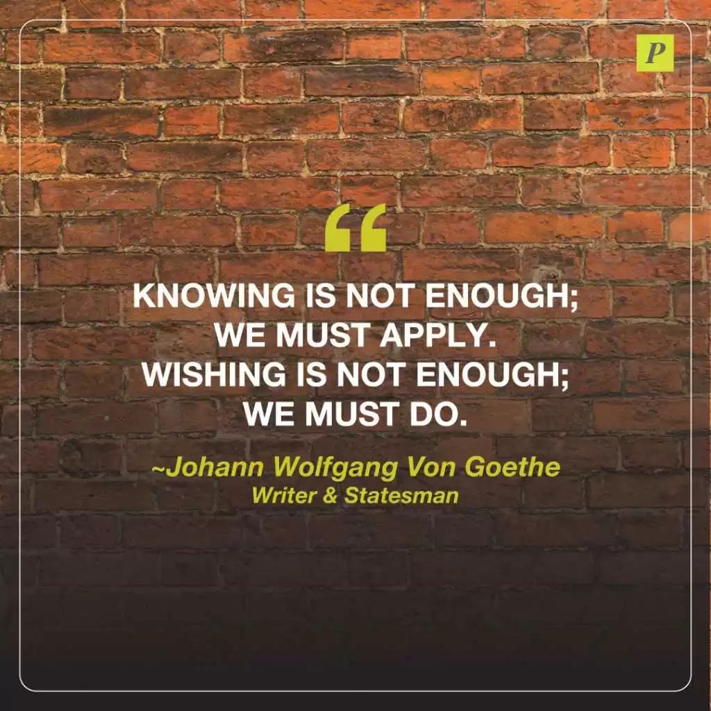 Quote Of The Day Johann Wolfgang