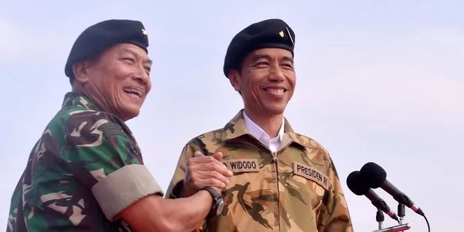 Posesivitas Moeldoko ke Jokowi