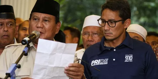 Sandi Berani Lawan Prabowo?