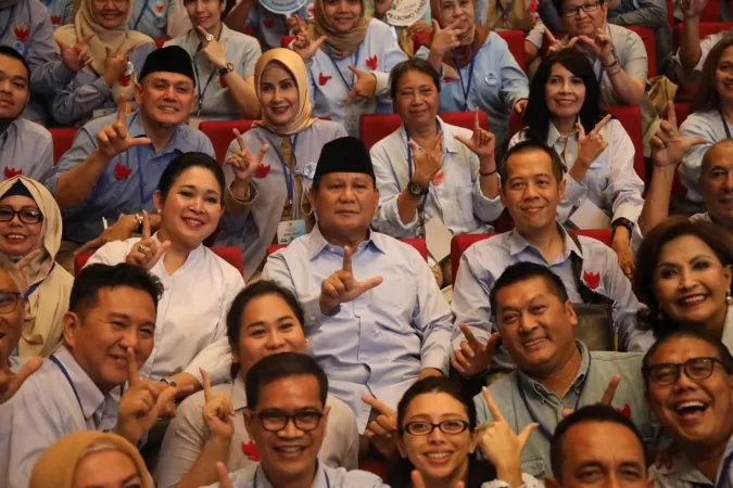 Pendukung Prabowo Subianto