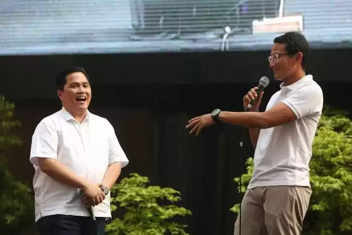 Erick Ahok Sandiaga